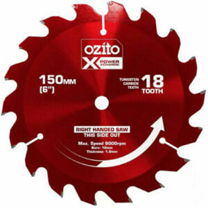 Ozito PXCSB Circular Saw Blade 150mm 18T 10mm