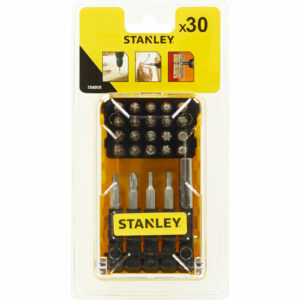 Stanley 30 Piece Mixed Screwdriver Bit Set