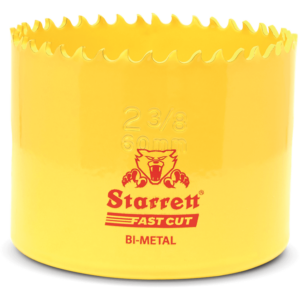 Starrett Fast Cut Bi Metal Hole Saw 60mm