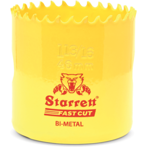 Starrett Fast Cut Bi Metal Hole Saw 46mm