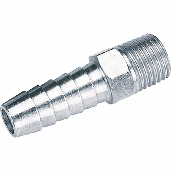 Draper PCL Tailpiece Air Line Fitting BSPT Male Thread 1/4" BSP 3/8" Pack of 5