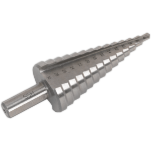 Sealey Double Fluted HSS M2 Step Drill Bit 4mm - 30mm