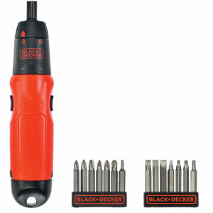 Black and Decker A7073 19 Piece Battery Operated Screwdriver Set