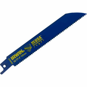 Irwin 610R Reciprocating Saw Blades for Wood and Metal 150mm Pack of 5