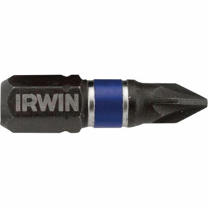 Irwin Impact Pro Performance Pozi Screwdriver Bits PZ2 25mm Pack of 10
