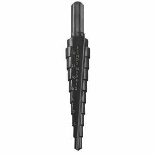 Lenox Varibit Step Drill Bit Metric 4mm - 12mm