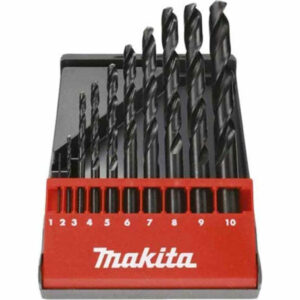 Makita 10 Piece HSS Groundpoint Drill Bit Set