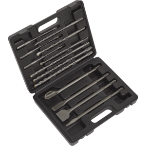 Sealey 13 Piece SDS Plus Drill Bit and Chisel Set