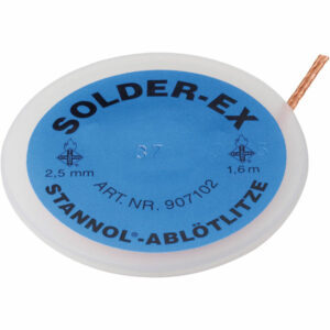 Stannol 907102 Solder-Ex 2.5mm 1.6m