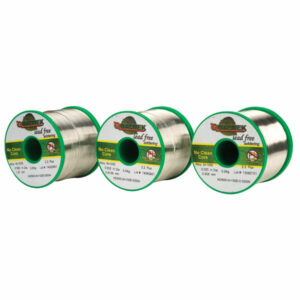 Qualitek Lead Free Solder Wire Sn100e NC600 Flux 2.2% 1.27mm 500g Reel