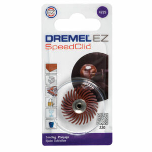 Dremel 2615S473JA 473S EZ SpeedClic Detail Abrasive Brush Fine 220...