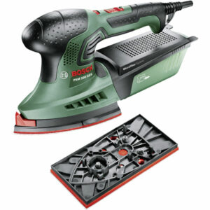 Bosch 06033B6070 PSM 200 AES Multi Sander 200W with Triangle & Rec...