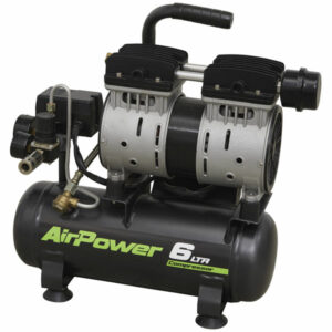 Sealey SAC0607S Low Noise Air Compressor 6L Direct Drive 0.7hp