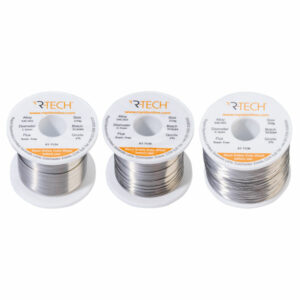 R-TECH 857038 SAC305 Solder 2% Rosin-Free HF Flux Halide-Free 0.5m...