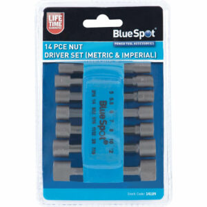 Bluespot 14 Piece Metric and Imperial Nut Driver Set
