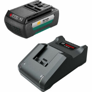 Bosch Genuine BLUE and GREEN 36v Cordless Li-ion Battery 2ah and Charger 2ah