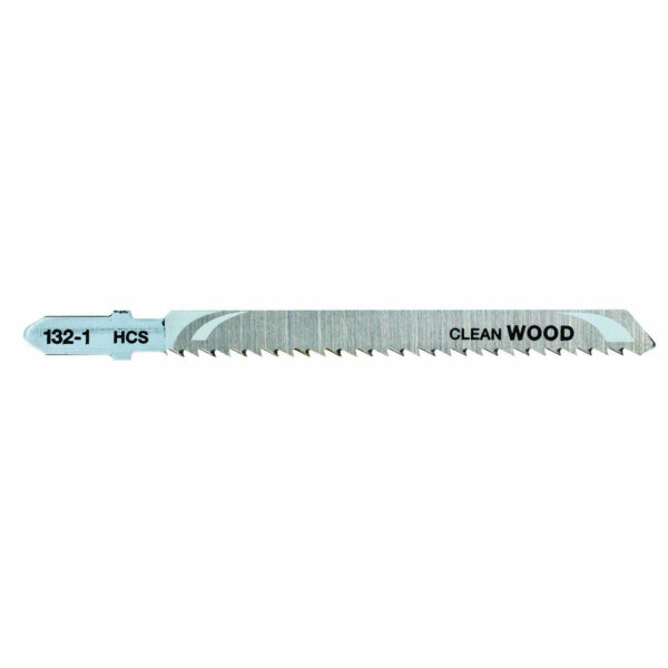 DeWalt T101BR HCS Wood Cutting Reverse Tooth Jigsaw Blades Pack of 5