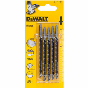 DeWalt T144D HCS Wood Cutting Jigsaw Blades Pack of 5