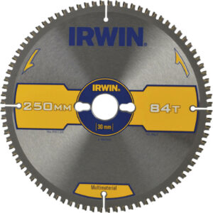 Irwin Multi Material Circular Saw Blade 250mm 84T 30mm