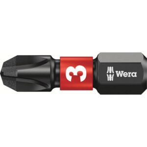 Wera 851/1 Impaktor Phillips Screwdriver Bits PH3 25mm Pack of 10
