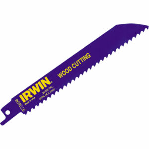 Irwin 606R Reciprocating Saw Blades for Wood 150mm Pack of 5