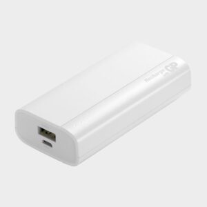 5000Mah Portable Powerbank - White