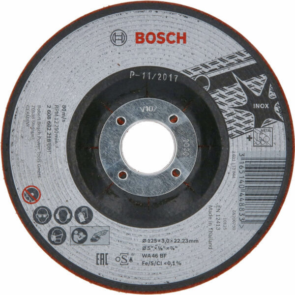 Bosch WA46 BF Semi Flex Metal Grinding Disc 125mm