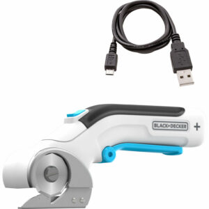 Black and Decker BCRC115 3.6v Cordless Rotary Cutter 1 x 1.5ah Integrated Li-ion USB Charger No Case