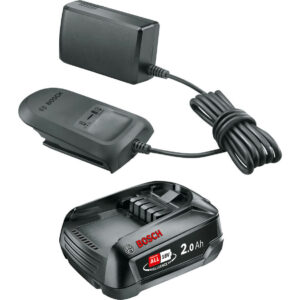 Bosch Genuine GREEN P4A 18v Cordless Li-ion Battery 2ah and Standard Charger 2ah