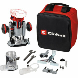 Einhell TP-RO 18 Li BL 18v Cordless Brushless Plunge and Trim Router Set No Batteries No Charger Bag