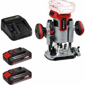 Einhell TP-RO 18 Li BL 18v Cordless Brushless Plunge Router 2 x 2.5ah Li-ion Charger No Case