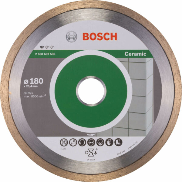 Bosch Professional Ceramic Diamond Cutting Disc 180mm