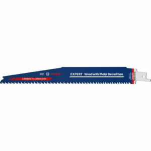 Bosch Expert S1167XHM Tough Metal Embedded Wood Reciprocating Sabre Saw Blades 225mm Pack of 3