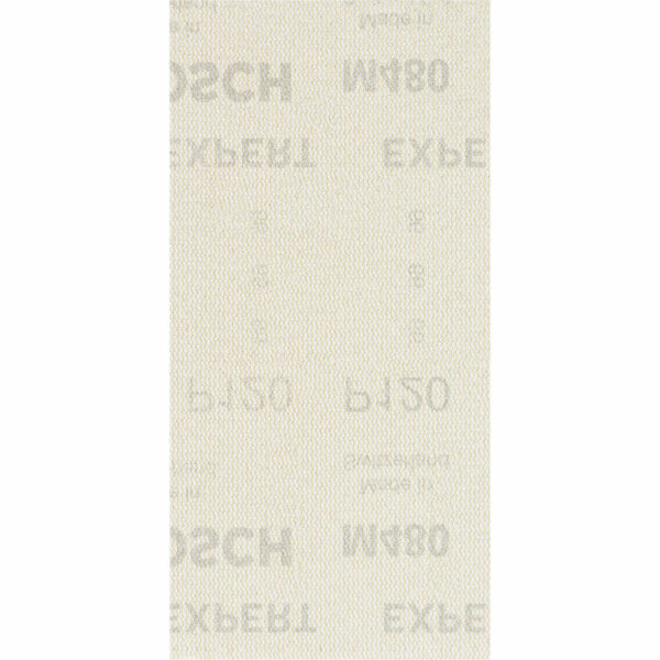 Bosch Expert M480 93mm x 186mm Net Abrasive Sanding Sheets 93mm x 186mm 120g Pack of 50