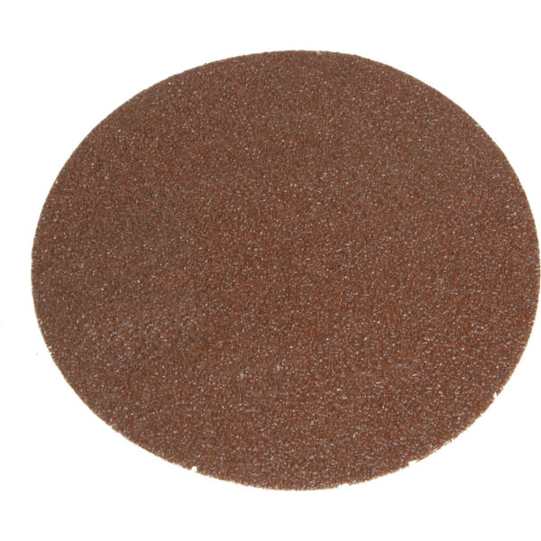 Faithfull 125mm Hook and Loop Plain Sanding Discs 125mm Assorted Pack of 5