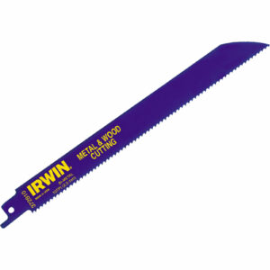 Irwin 810R Reciprocating Saw Blades for Wood and Metal 200mm Pack of 25