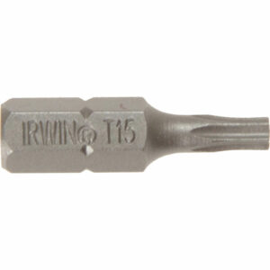 Irwin Torx Screwdriver Bit T15 25mm Pack of 10
