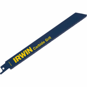 Irwin 800RG Carbide Grit Reciprocating Saw Blades for Multi Materials 200mm Pack of 2
