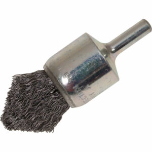 Lessmann Precision End Wire Brush Pointed End 23mm 6mm Shank