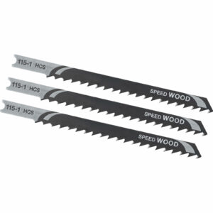 Stanley Speed Cutting U Shank Jigsaw Blades for Wood Pack of 3