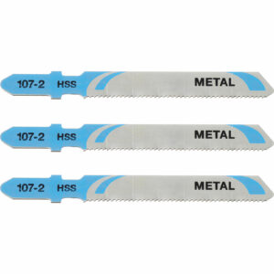 Stanley T Shank HSS Jigsaw Blades for Metal Pack of 3