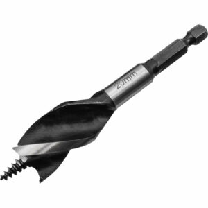 Faithfull Tri-Point Speed Stubby Auger Drill Bits 20mm 102mm Pack of 1