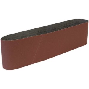 Sealey Aluminium Oxide 150mm x 1220mm Sanding Belt 150mm x 1220mm 100g Pack of 1