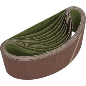 Sealey 100mm x 610mm Sanding Belt 100mm x 610mm 40g Pack of 10