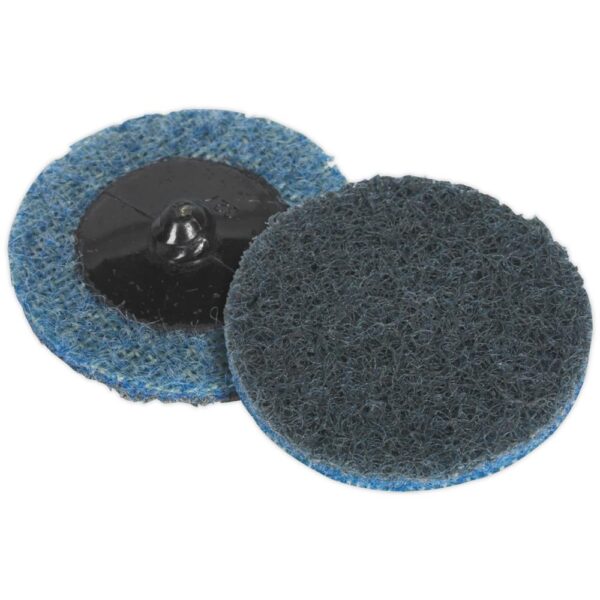Sealey Quick Change Abrasive Preparation Pads 50mm 50mm Fine Pack of 10