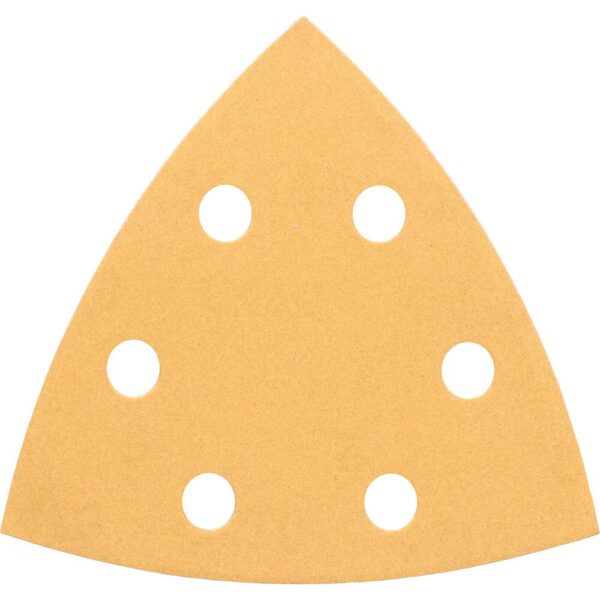 Bosch C470 Punched Quick Fit Delta Sanding Sheets for Paint and Wood 93mm x 93mm 60g Pack of 5