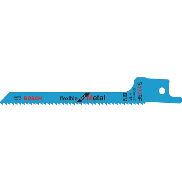 Bosch S422BF Metal Cutting Reciprocating Sabre Saw Blades Pack of 5 Bosch S422BF Metal Cutting Reciprocating Sabre Saw Blades Pack of 5
