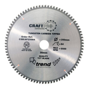 CSBAP25084 - 84T 'CraftPro' Saw Blade 250mm