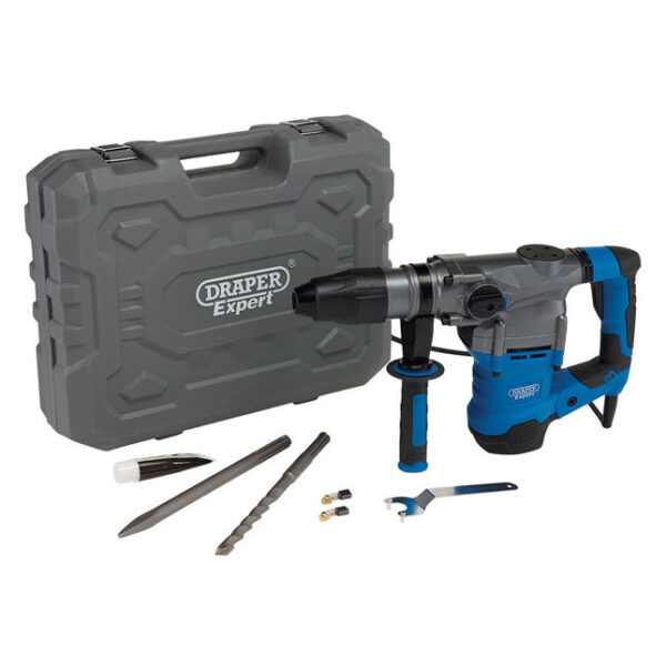 Draper 1600W 7kg SDS MAX Rotary Hammer Drill