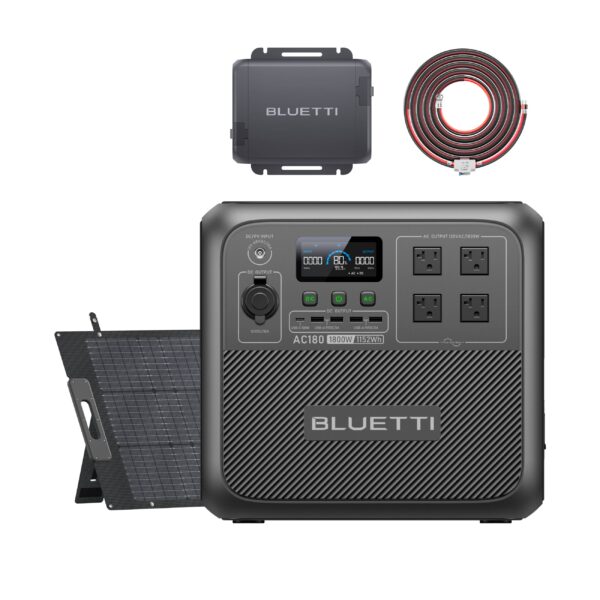 BLUETTI AC180 Solar Portable Power Station | 1